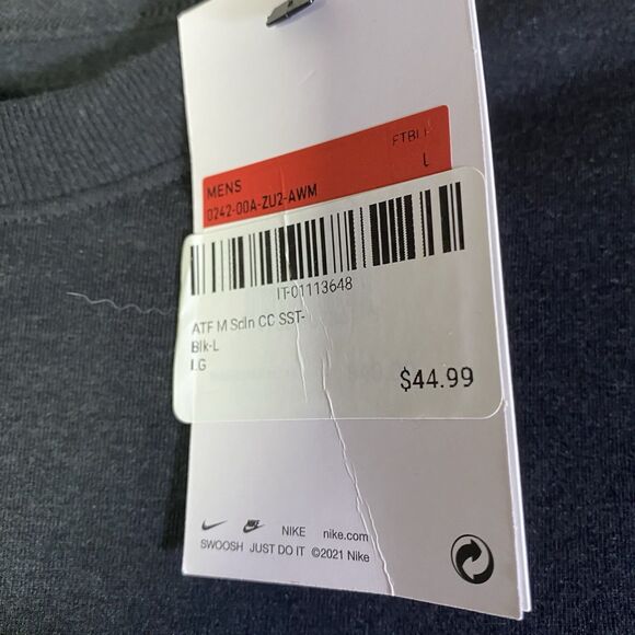 Nike Atlanta Falcons NFL Crucial Catch Shirt Tee Men's Large - Picture 7 of 11